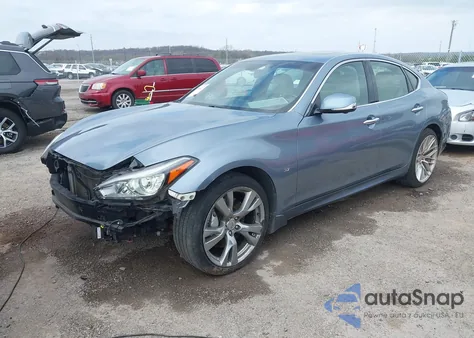 2017 Infiniti Q70 3.7X из США, поврежденный, VIN JN1BY1AR7HM770241
